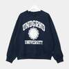 APPLEBUM “UNDERGROUND UNIVERSITY” Crew Sweat GT2520401画像