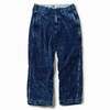 GOLD 9W INDIGO CORDUROY TROUSERS GL42582画像