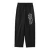 X-girl RHINESTONE CURSIVE LOGO SWEAT PANTS 105254031004画像