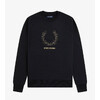 FRED PERRY Outline Laurel Wreath Sweatshirt M1769画像
