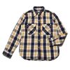 WAREHOUSE Lot 3104 FLANNEL SHIRTS B柄 ONE WASH画像