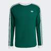 adidas Originals 3 Stripes L/S Tee Collegiate Green KE3543画像