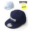 THRASHER キッズ MAG LOGO デニム平つばキャップ 25TH-C01K画像