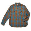 WAREHOUSE Lot 3104 FLANNEL SHIRTS A柄 ONE WASH画像