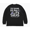 TOY MACHINE REAL LIFE SUCKS LONG TEE TMPGLT2画像