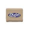 X-girl OVAL LOGO CLASP FAUX LEATHER MINI WALLET 105261054004画像