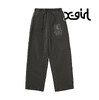 X-girl PIGMENT DYED FACE AND LOGO SQUARE PATCH SWEATPANTS 105261031005画像