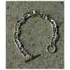 INTERIM ANCHOR CHAIN T-BAR BRACELET ITALIAN SILVER 925 GRAND IT000352画像