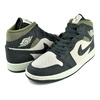 NIKE AIR JORDAN 1 MID SE lt orewood brn/off noir 206750-6UI画像
