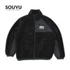 SOUYU OUTFITTERS Wappen Boa Fleece Zip Top F25-SO-03画像