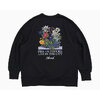 NANGA ECO HYBRID VINTAGE FLOWER SWEAT SHIRT N2600-1K021Z画像