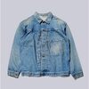 INTERIM SHABBY HEAVY KIBATA SHUTTLE HYPER BIG WWII "1ST" DENIM JACKET IT26S049画像