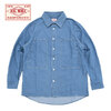 BIG MIKE Denim Utility Long Sleeve Shirt 102615350画像