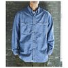 orslow RELAX FIT CHAMBRAY WORK SHIRT 01-8270-84画像