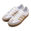 adidas Originals SAMBA OG CLOUD WHITE / WONDER GOLD MET. / GREY ONE IH9127画像