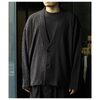 NONNOTTE Hard Twist Ostrich Jersey Minimum Smoking Jacket N-26S-037画像
