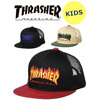 THRASHER キッズ FLAME LOGO CAP 23TH-C09画像