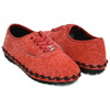 TOMOTAKA ONOZAKI UNAUTHENTIC COMPONENT SHOES RED SUEDE TMTK-S-0060-RDSD画像