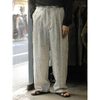 NONNOTTE Eau de Chemise / W N 2-Tuck Draw Cord Wide Trousers With Lining N-26S-020画像