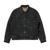 Levi's TYPE I TRUCKER JACKET BLACK DENIM 007X80000画像