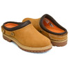 Timberland WOMEN'S PREMIUM CLOG SHOE WHEAT NUBUCK A2PSB-754画像