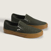 VANS CLASSIC SLIP-ON GUM OBSIDIAN FERN VN000DAHFRN画像