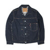 Levi's PREMIUM TYPE 1 TRUCKER NEW SELVEDGE RINSE T A3174-0030/A317-0030画像