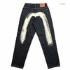 EVISU #2030 - Brushstroke Daikoku Jeans 6JE104630画像
