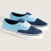 VANS PREMIUM AUTHENTIC REISSUE 44 SUEDE/CANVAS DRESS BLUE/AQUATIC BLUE VN000EBNICO画像