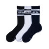 NEW ERA SOCKS CREW 3PAIRS LINE MULTI 14518181画像