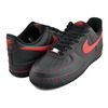 NIKE AIR FORCE 1 07 LV8 blk/university red-blk HQ2037-005画像