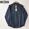 BIG YANK Y1945 FLANNEL SHIRT BLOCK CHECK 602-261-04画像