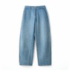 Orcival Women's Denim Wide Curve Pants Lt.blue OR-E0311-SGB画像