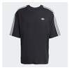adidas Originals ADICOLOR 3-STRIPES OVERSIZED TEE -BLACK- KD4095/V9487B画像