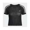 adidas Originals KNITTED CROCHET CALI TEE BLACK WY172/KC6481画像