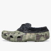 crocs CLASSIC DUCK CAMO BOAT SHOE BLACK/CARGO 212951-0SL画像
