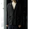 INTERIM SILK NOIL OPEN COLLAR OVER SHIRT JACKET IT26S023画像