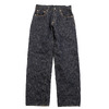 ONI DENIM Wide Straight 17oz Oni Kasuri (鬼絣-かすり) Denim ONI-200KA画像