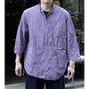 TENDER Co. COTTON PYJAMA THREEQUARTER SLEEVE FROCK SHIRT 417画像