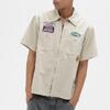 AVIREX A.A.R.C FADED PATCHED S/S ZIP WORK SHIRT 7836123004画像