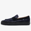 VANS PREMIUM LX LOAFER 53 PONY HAIR DRESS BLUES VN000VASLKZ画像