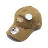 NEW ERA 9TWENTY アウトドア ストレッチコットン ボックスロゴ ベージュ カーキ 14774427画像