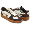 PUMA PALERMO COW WNS WARM WHITE - CHOCOLATE BROWN-GUM 406129-01画像