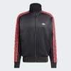 adidas Originals Firebird Loose Pinstripes Track Top Black KD6292画像