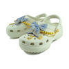 crocs CLASSIC PLATFORM DENIM GLITZ CLOG LINNEL 213114-0HZ画像