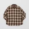 THE DAY COTTON LYOCELL OMBRE PLAID SHIRT D26SS-01010画像