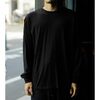 INTERIM SILK COTTON JERSEY DEADSTOCK FABRIC L/S TEE IT26S211画像