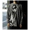 INTERIM EXTRA FINE MERINO WOOL JERSEY NARROW BORDER L/S TEE IT26S263画像