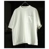 INTERIM SEA ISLAND TOMPKINS LOOP JERSEY HYPER BIG BINDER NECK TUBE POCKET TEE IT26S241画像