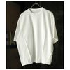 INTERIM SEA ISLAND TOMPKINS LOOP JERSEY HYPER BIG BINDER NECK TUBE TEE IT26S239画像